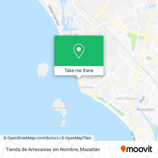 Tienda de Artesanias sin Nombre map