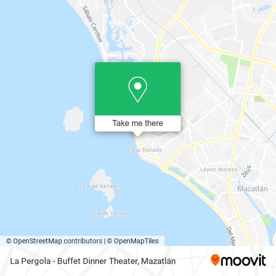 La Pergola - Buffet Dinner Theater map