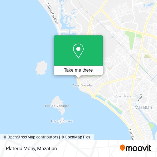 Mapa de Platería Mony