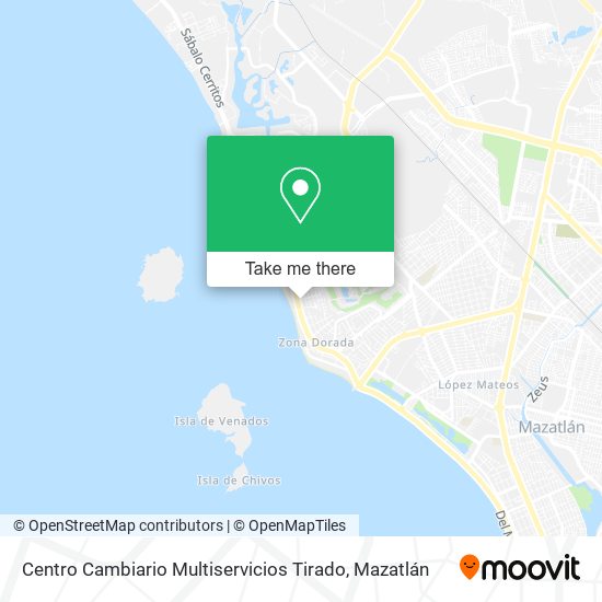Centro Cambiario Multiservicios Tirado map
