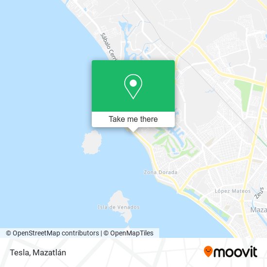 Mapa de Tesla