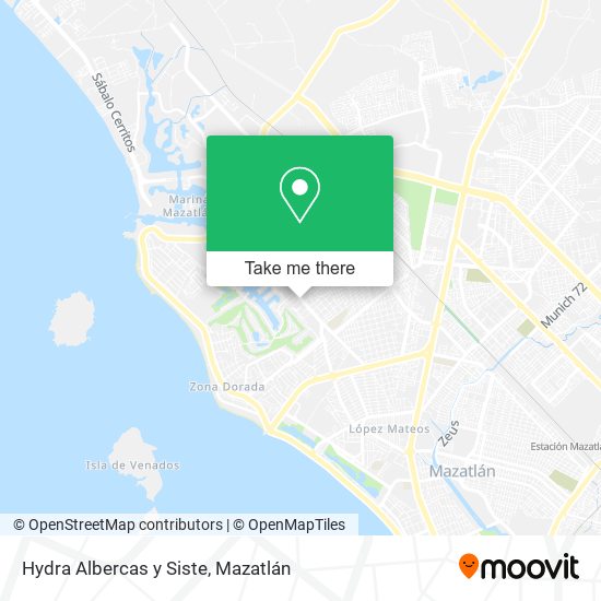 Hydra Albercas y Siste map