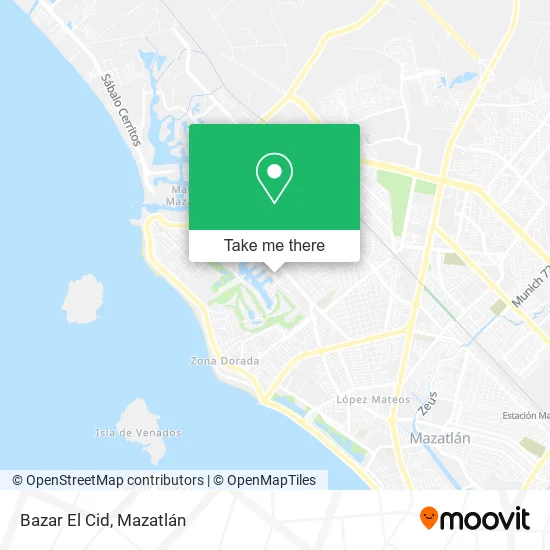Bazar El Cid map