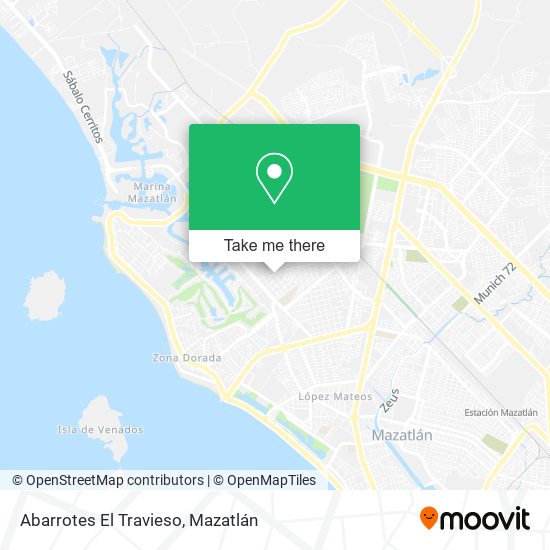 Mapa de Abarrotes El Travieso