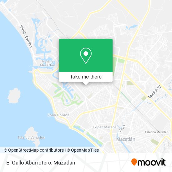 El Gallo Abarrotero map