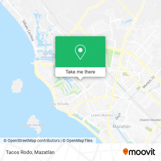 Tacos Rodo map