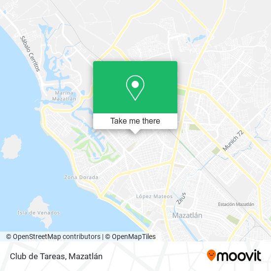 Mapa de Club de Tareas