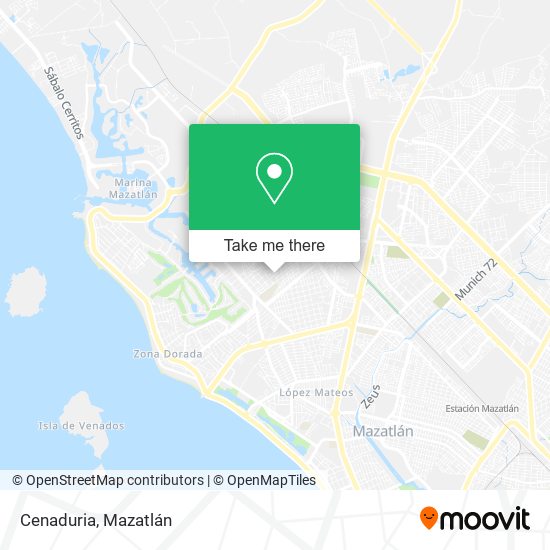 Mapa de Cenaduria
