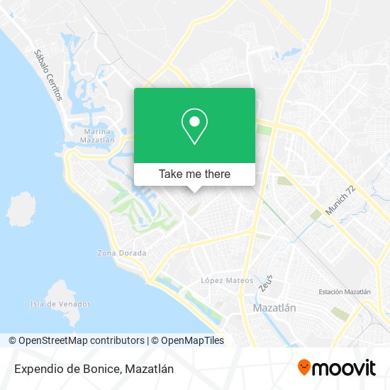 Expendio de Bonice map