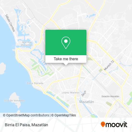 Birria El Paisa map