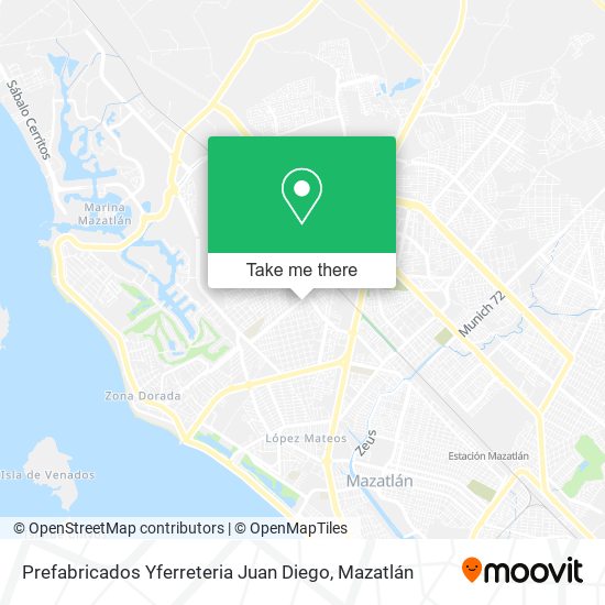 Prefabricados Yferreteria Juan Diego map