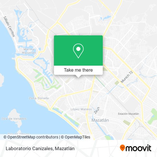 Laboratorio Canizales map