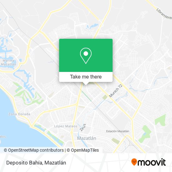 Deposito Bahía map