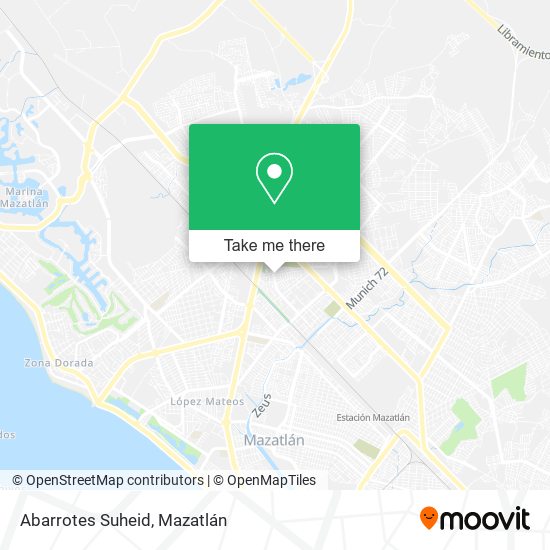 Abarrotes Suheid map