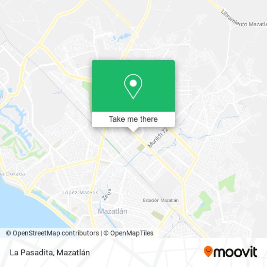 Mapa de La Pasadita