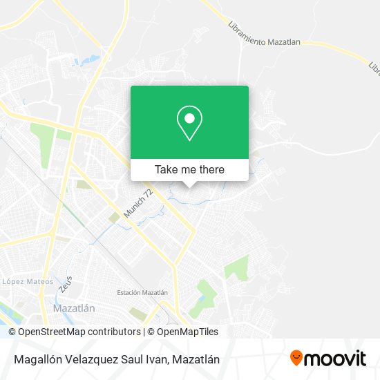 Magallón Velazquez Saul Ivan map