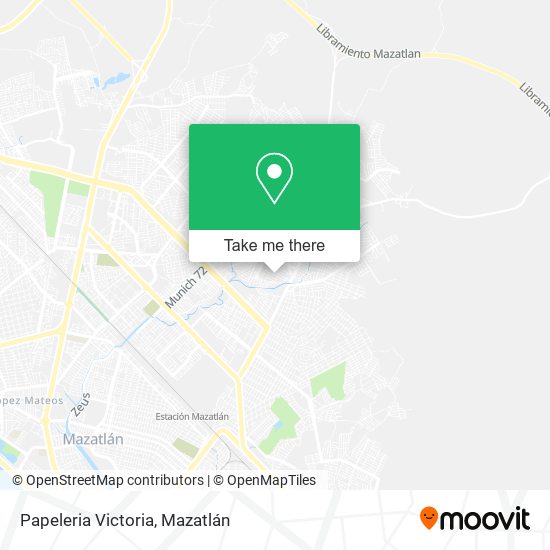 Papeleria Victoria map