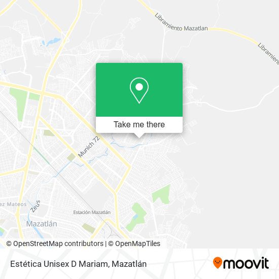 Estética Unisex D Mariam map