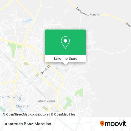 Mapa de Abarrotes Boaz