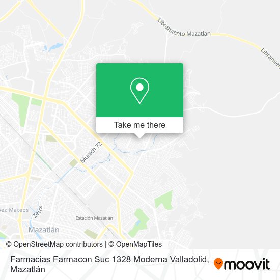 Farmacias Farmacon Suc 1328 Moderna Valladolid map