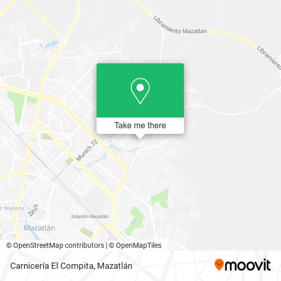 Carnicería El Compita map
