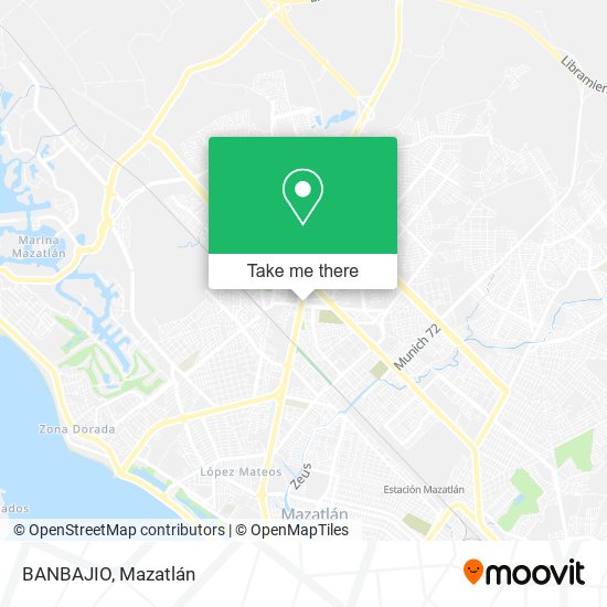 Mapa de BANBAJIO