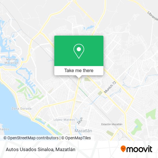 Mapa de Autos Usados Sinaloa