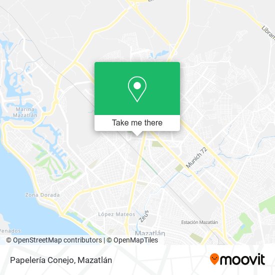 Papelería Conejo map