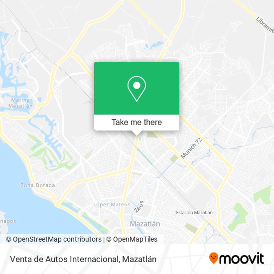 Venta de Autos Internacional map