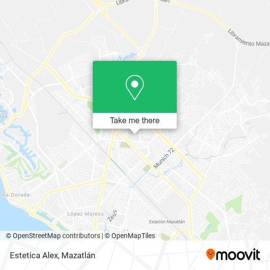 Mapa de Estetica Alex