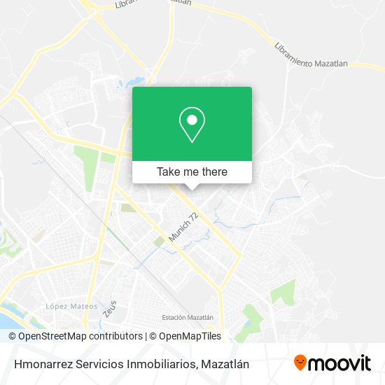 Mapa de Hmonarrez Servicios Inmobiliarios