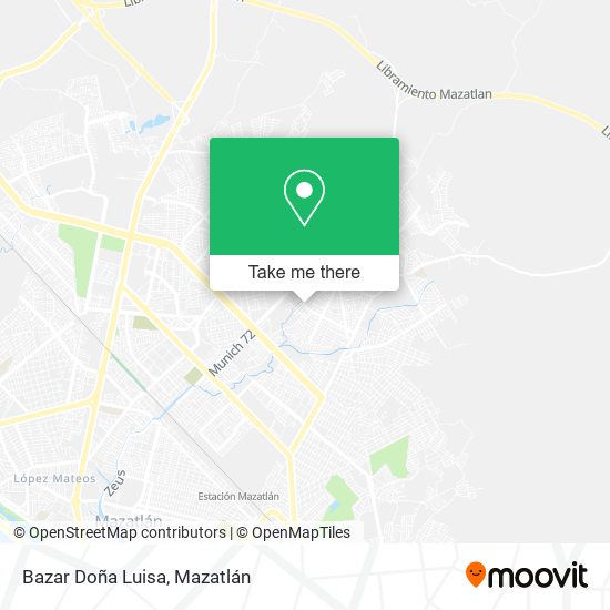 Bazar Doña Luisa map