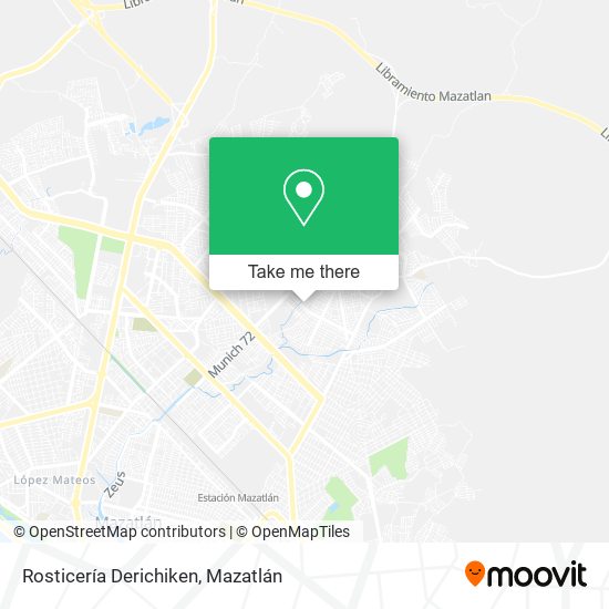Rosticería Derichiken map