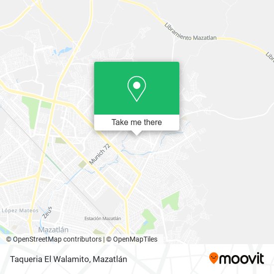 Taqueria El Walamito map