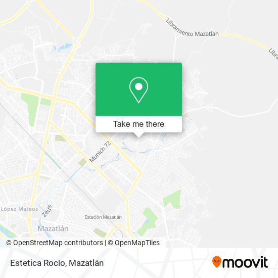 Estetica Rocío map