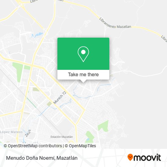 Menudo Doña Noemí map