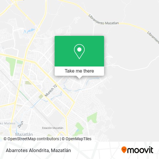 Mapa de Abarrotes Alondrita