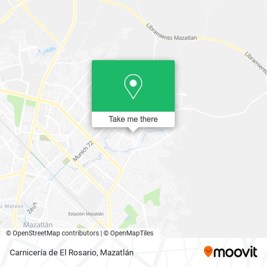 Mapa de Carnicería de El Rosario