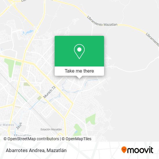 Mapa de Abarrotes Andrea