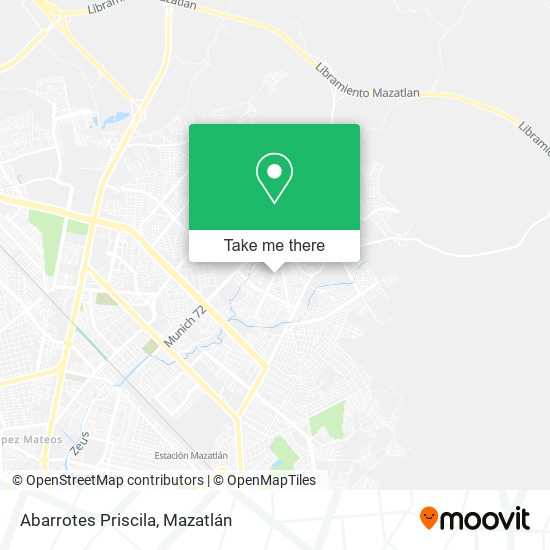 Mapa de Abarrotes Priscila