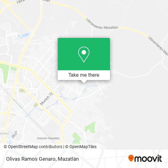 Mapa de Olivas Ramos Genaro