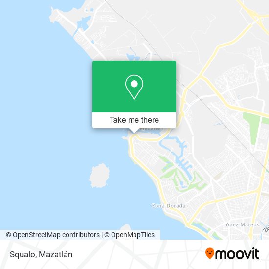 Mapa de Squalo