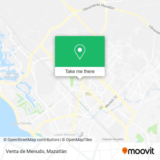 Mapa de Venta de Menudo