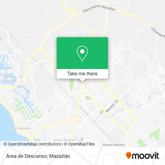 Área de Descanso map