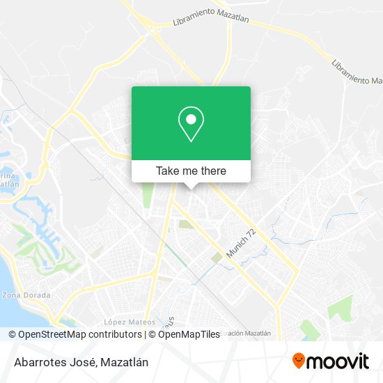 Abarrotes José map