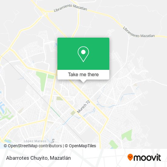 Mapa de Abarrotes Chuyito