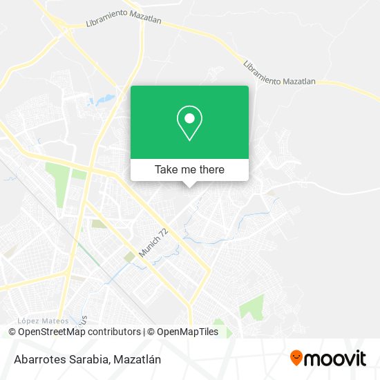 Abarrotes Sarabia map
