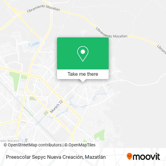 Preescolar Sepyc Nueva Creación map