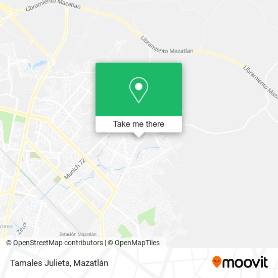 Mapa de Tamales Julieta