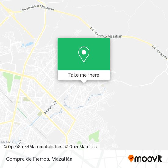 Compra de Fierros map